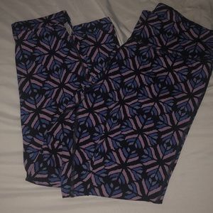 Aerie 7/8 leggings in multi color